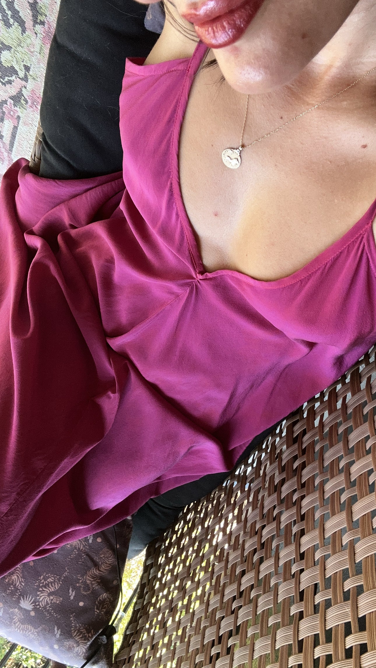 Magenta Ivy Dress