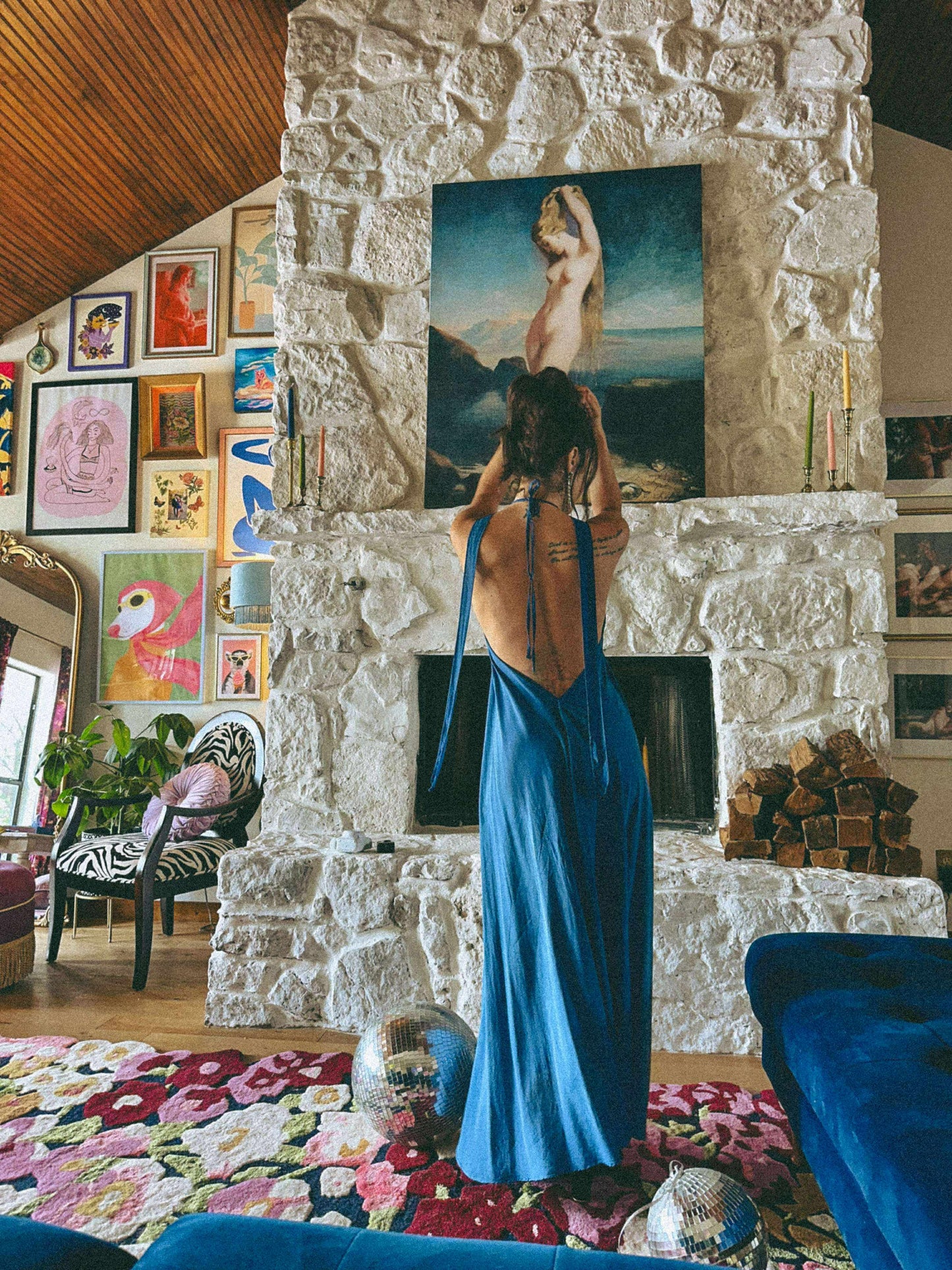 Indigo Ivy Dress