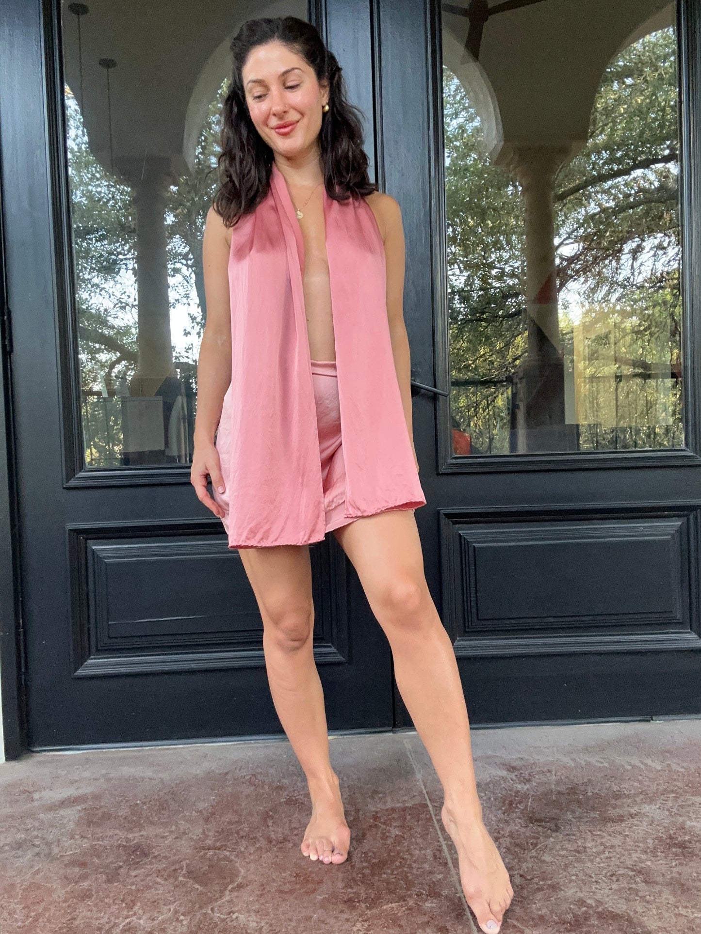 Desert Rose Shirt Scarf