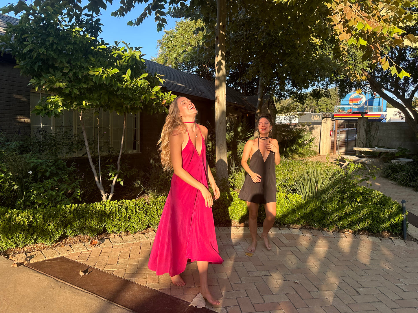 Magenta Ivy Dress