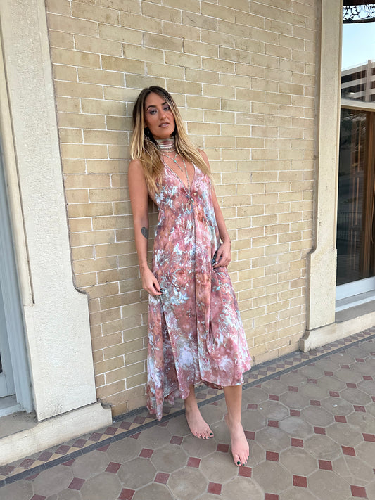 The Ivy Dress- Saturn Swirl