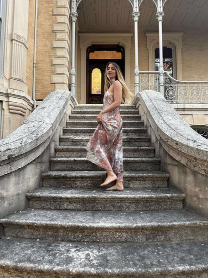 The Ivy Dress- Saturn Swirl