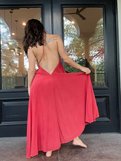 Coral Rose Ivy dress