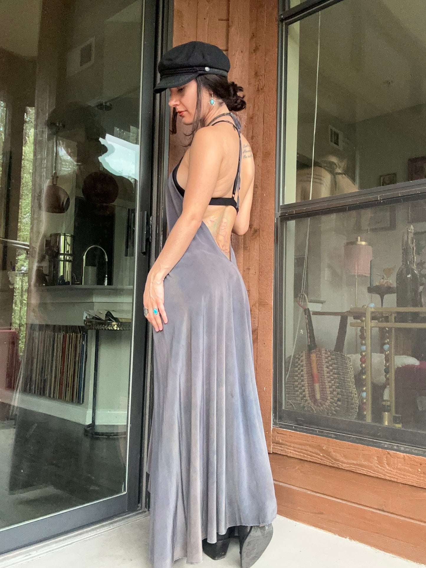 Stormy Gray Ivy Dress