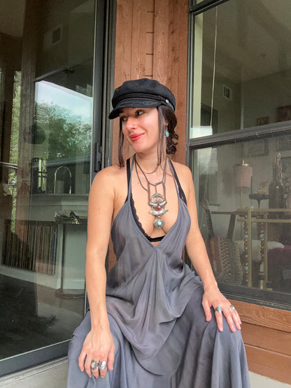 Stormy Gray Ivy Dress