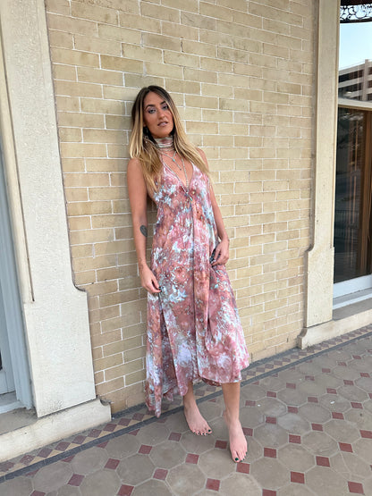 The Ivy Dress- Saturn Swirl