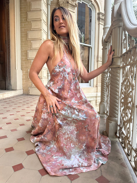 The Ivy Dress- Saturn Swirl